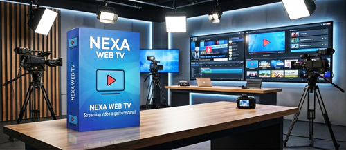 Nexa Web Radio e TV Software Box