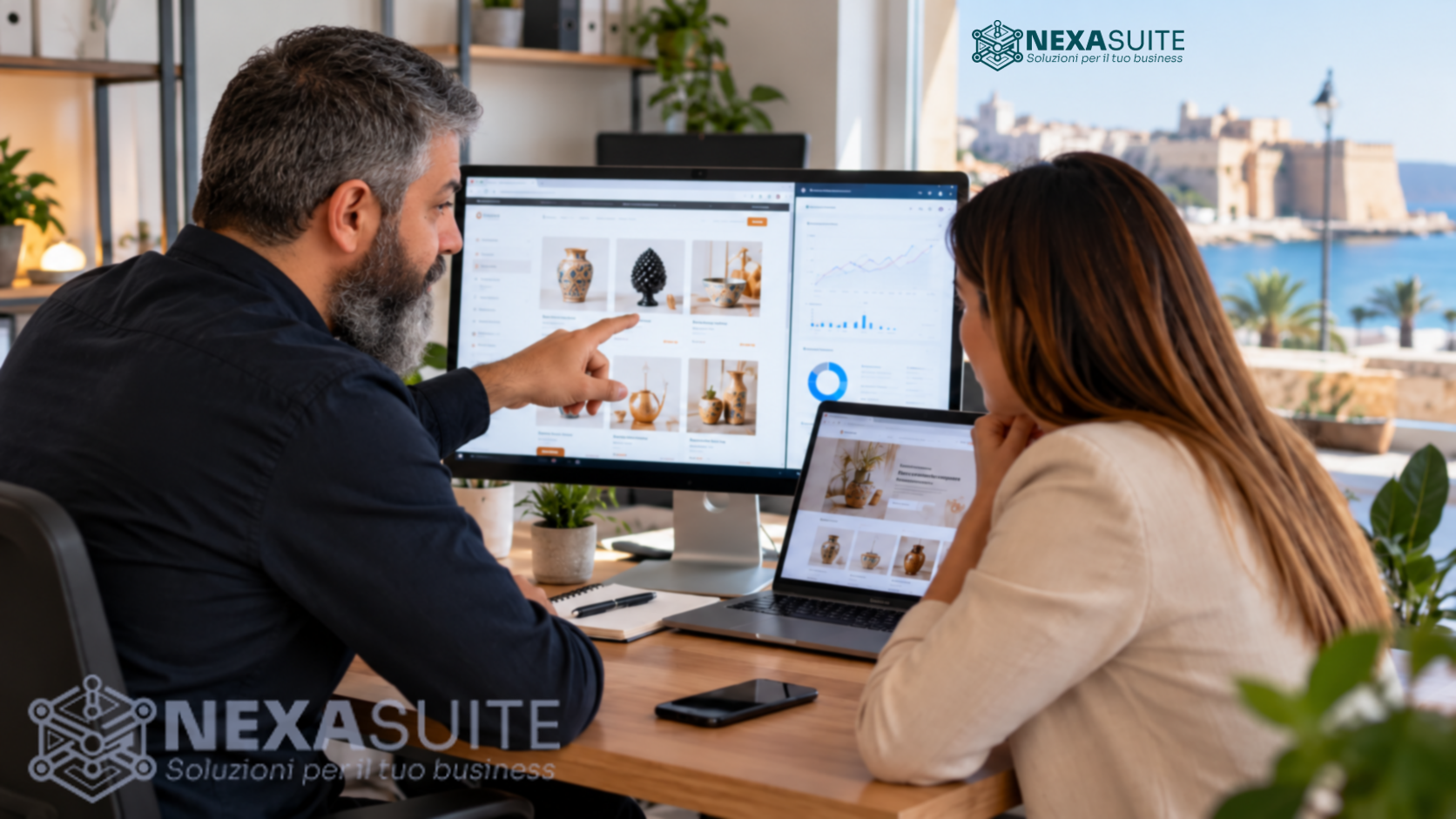 Sviluppo e-commerce professionale in Puglia con catalogo prodotti e gestione vendite online