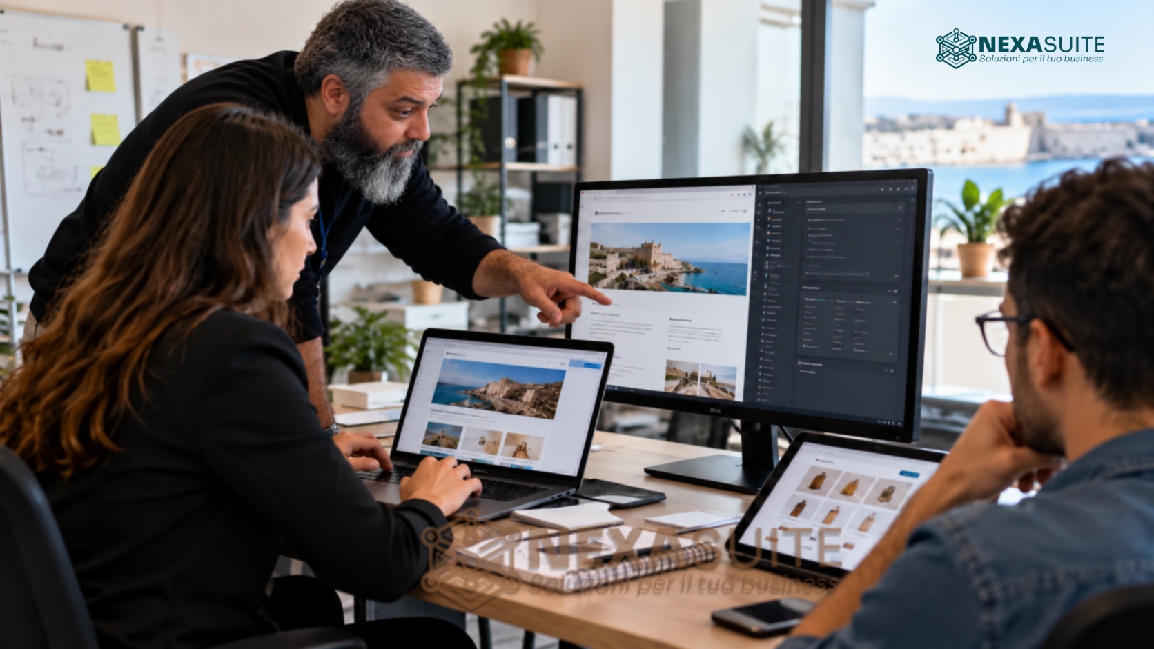 Software house in Puglia al lavoro su siti web, e-commerce e piattaforme digitali