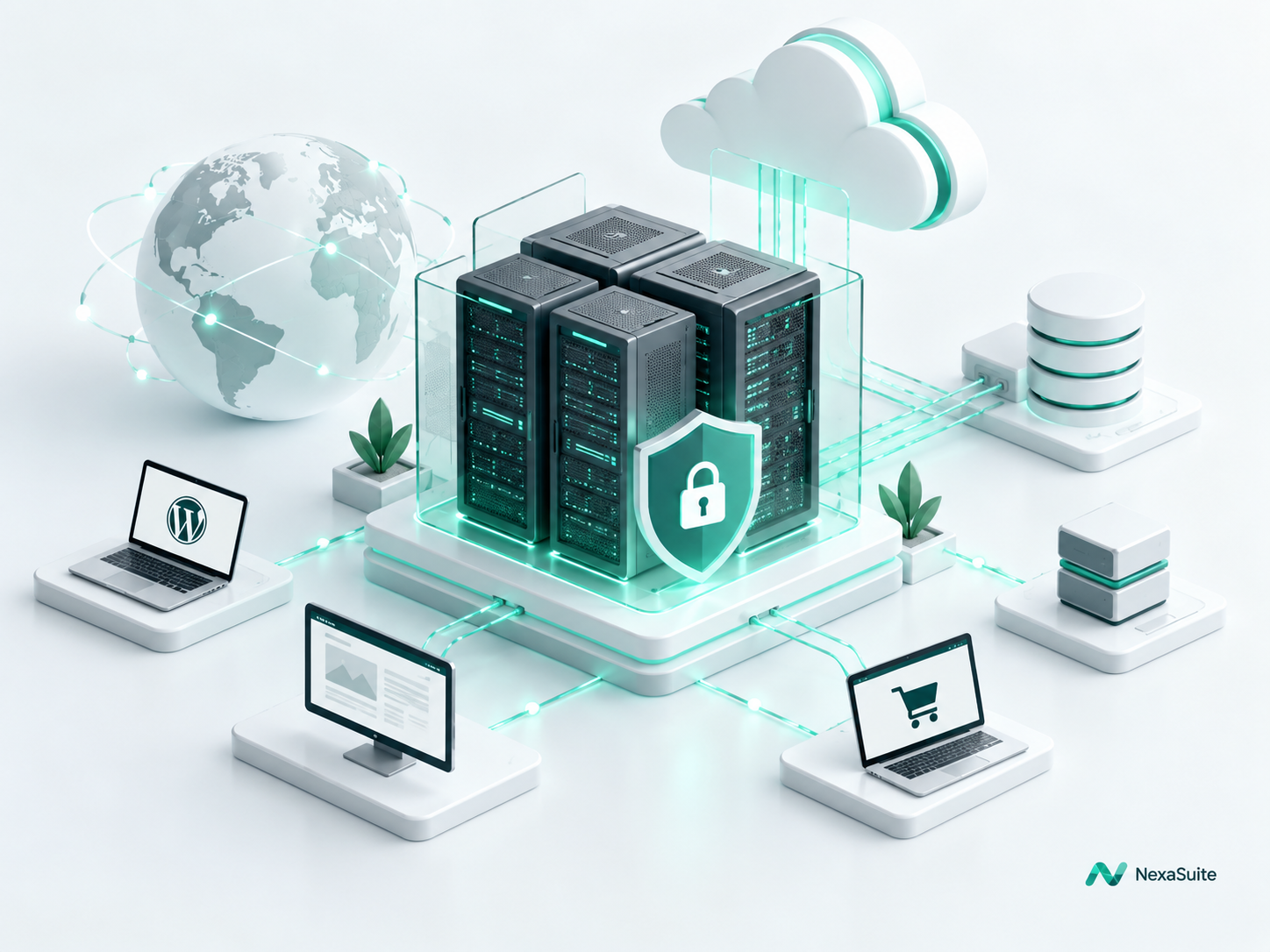 Server per web hosting professionale, WordPress e siti aziendali